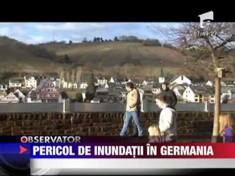 Pericol de inundatii in Germania