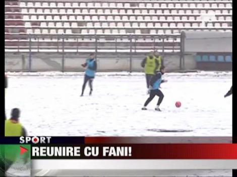 Reunire cu fani pentru Otelul Galati