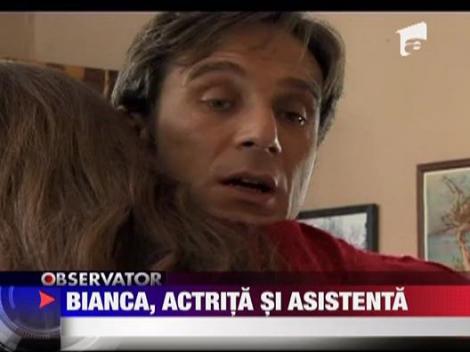 Bianca Dragusanu, asistenta si actrita