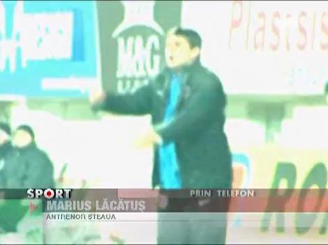 Lacatus: "Nu ma leg cu lanturi de scaunul de antrenor!"
