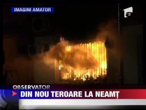 UPDATE / Incendiu cu iz mafiot in Piatra Neamt