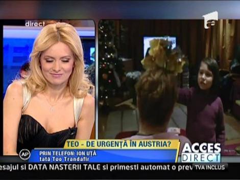 Tatal lui Teo Trandafir: "Are dureri cumplite, sufera foarte mult"