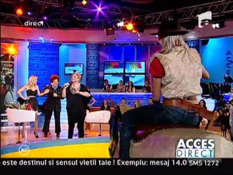 Ionela Prodan a cantat la Acces Direct