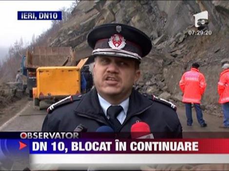Traficul pe DN10 Buzau - Brasov este oprit in judetul Buzau