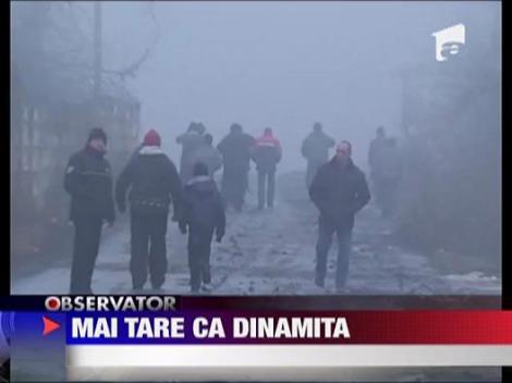 Turn dinamitat, insa neclintit