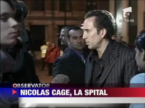 Nicolas Cage in spital la CF2