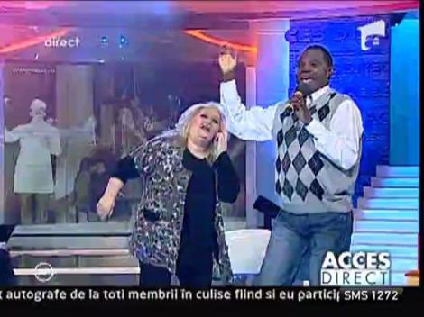 Victor Yila a cantat la Acces Direct