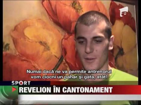 Revelion in cantonament