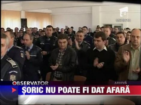 Soric nu poate fi dat afara din politie