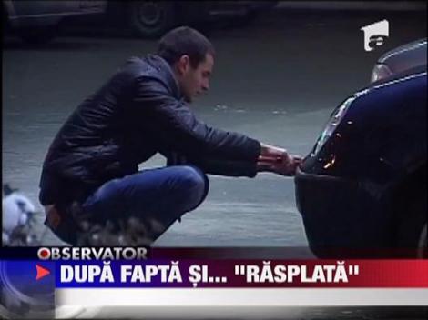 Soferii protestatari, amendati pentru claxonare