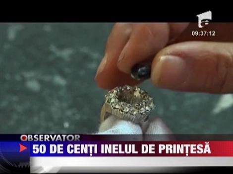 Inel de printesa la 50 de centi in China