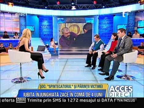 Agresorul se afla la Acces Direct, dar nu poate privi lumea in ochi