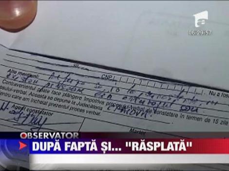 Amenzi pentru protestul din benzinarii la Craiova