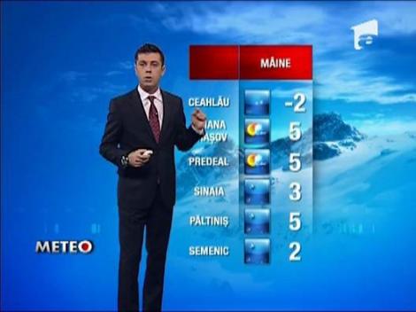 Vremea pentru urmatoarele 3 zile