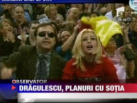 Marian Dragulescu, planuri cu sotia