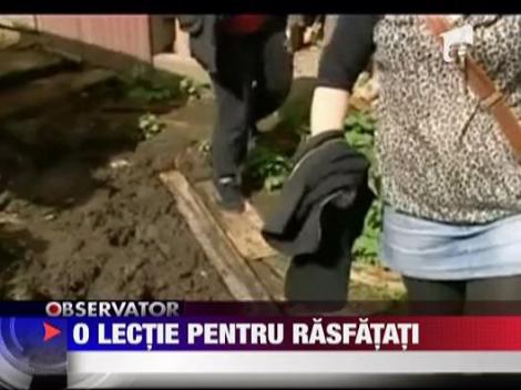 Suceava, o lectie pentru copiii rasfatati