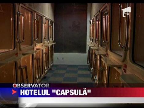 Hotelul "Capsula", deschis in China