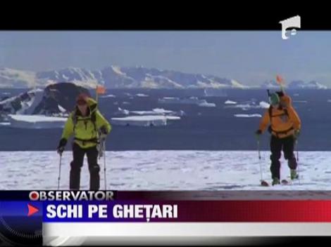 Schi pe ghetari, o senzatie unica
