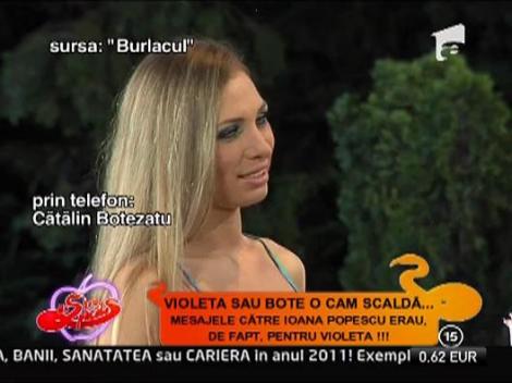 Botezatu: "Violeta nu e amenintata, totodata am sentimente si pentru Bianca"
