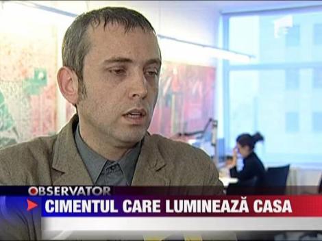 S-a inventat cimentul transparent