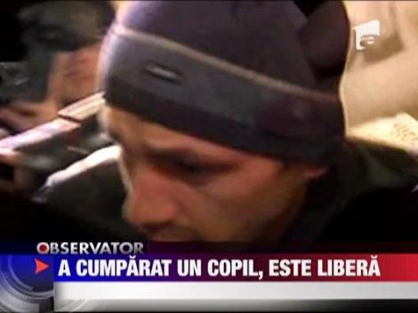 Copilul vandut in rate a ajuns in Romania