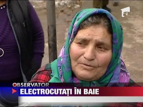 Au murit electrocutati in cada