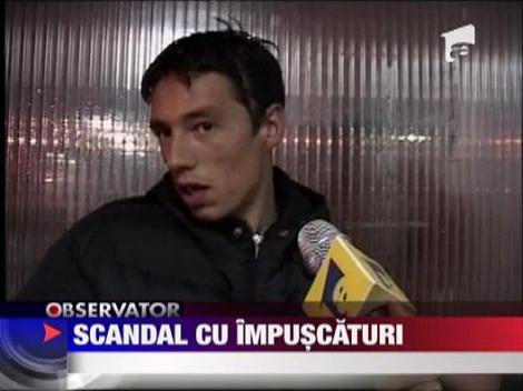 UPDATE / Scandal cu focuri de arma