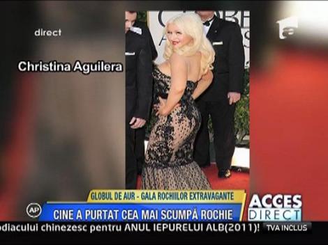 Globul de Aur - gala rochiilor extravagante