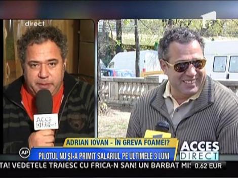 Adrian Iovan, in greva foamei