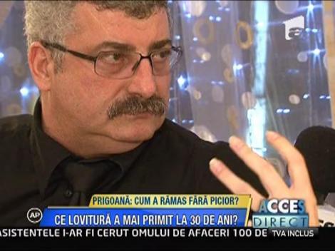 Prigoana povesteste despre cum si-a pierdut piciorul