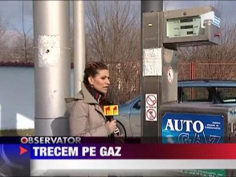 Soferii schimba benzina pe gaz