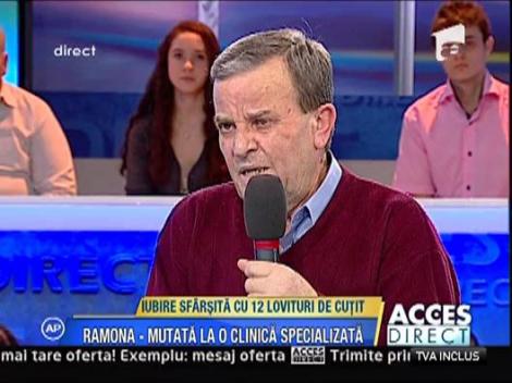 Ramona are reactii la ceea ce se intampla sau se discuta in jurul ei