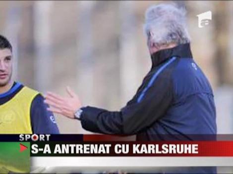 Andrei Cristea s-a antrenat cu Karlsruhe