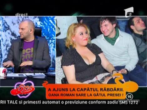 Oana Roman: "Alex Avram m-a sunat incontinuu sa ne intalnim"