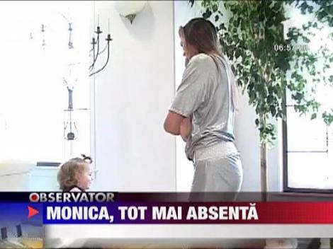 Monica Columbeanu a lipsit de la ziua nastere a fiicei sale