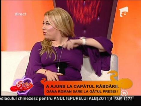 Oana Roman, revoltata pe presa mondena