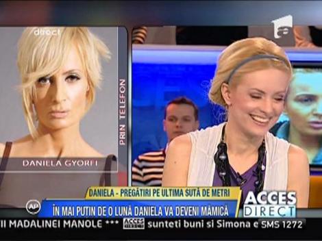 Daniela Gyorfi - in febra cumparaturilor pentru viitorul bebelus