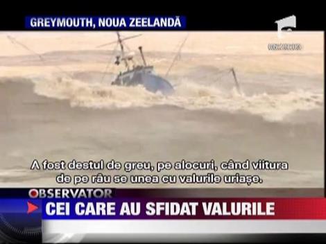 Patru pescari din Noua Zeelanda au trait o aventura de neuitat