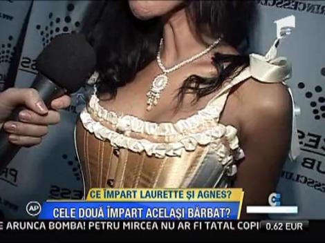Laurette isi imparte barbatul cu Agnes?