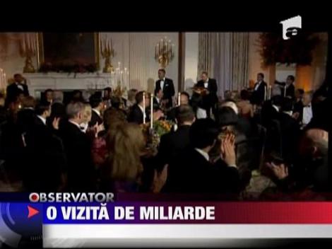 Intalnire de 45 de miliarde de dolari intre Obama si Hu Jintao