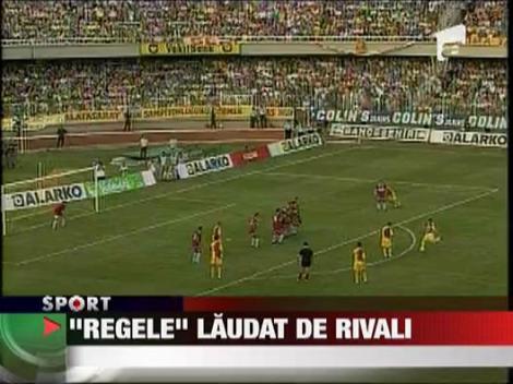 "Regele", laudat de rivali