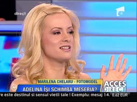 Adelina vrea sa devina fotograf, iar Marilena Chelaru fotomodel