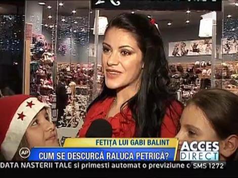 Raluca Petrica doreste ca fetita ei sa ajunga o mare artista