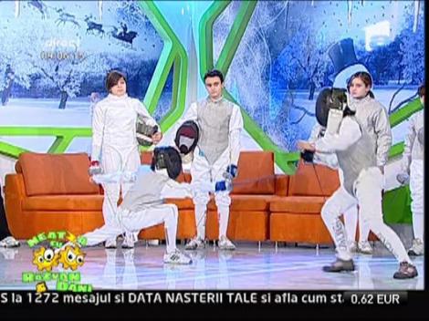 Ducu Petre antrenor de scrima la Neatza