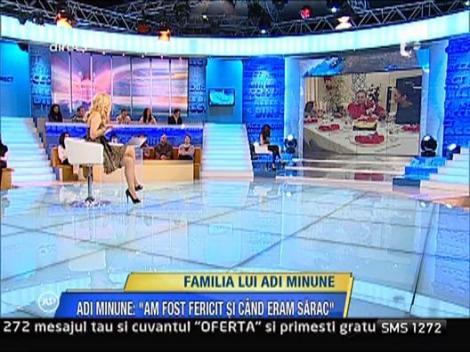 Baiatul lui Adrian Minune: "Vreau sa cant. Ba nu, nu vreau"
