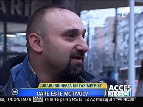 Gabi Jugaru ruineaza un taximetrist