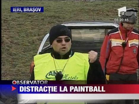 Distractie la paintball