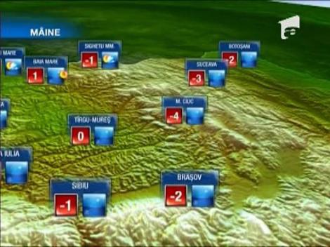 Vremea pentru urmatoarele 3 zile