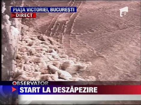 Primaria Capitalei convoaca comandamentul de iarna