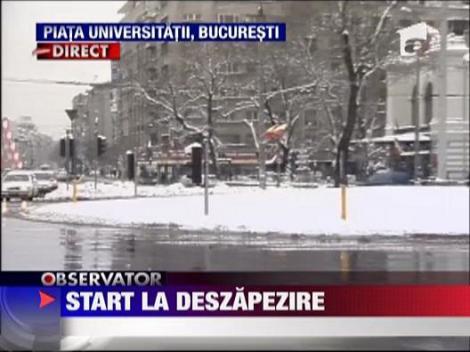 Start la deszapezire in Bucuresti